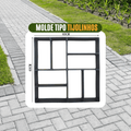 Molde de Piso para Jardins e Calçadas - FlexDecor (+ Guia de Paisagismo e Decoração)
